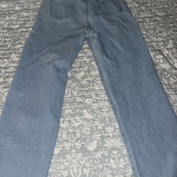 SHEIN High Rise Jeans with Sun and Floral Embroidery - Picture 2 of 3